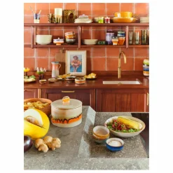 Outlet HKliving Bol en grès | Orange