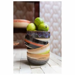 HKliving Art De La Table|Bol en grès - Set de 4