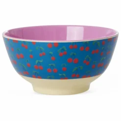 New Rice Bol en mélamine Cerise | Bleu roi