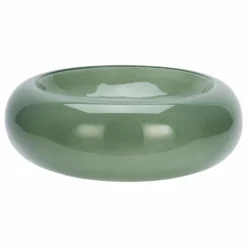 Hot Madam Stoltz Bol en verre | Vert