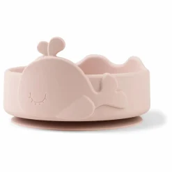 Done by deer Bol ventouse et cuillère silicone Wally | Rose Online