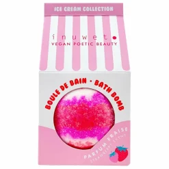 Inuwet Bombe de bain Ice cream fraise - 120 g Non teinté Best