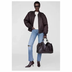 Femme Anine Bing Bomber Leon |