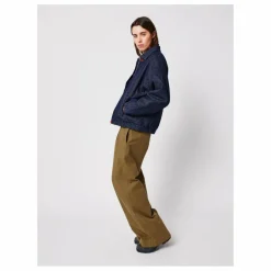 Femme Bobo Choses Bomber Rayée Denim Coton Bio - Collection Femme |