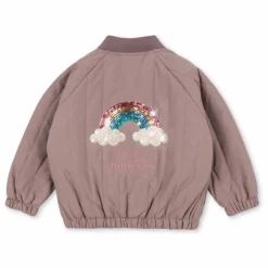 Enfant Konges Sløjd Manteaux, Blousons|Manteaux, Blousons, Pilotes|Bomber Sequins Juno Arc en Ciel |