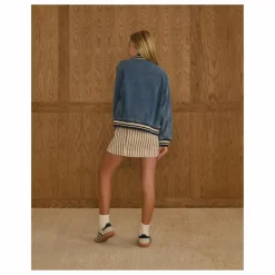 Rylee + Cru Bomber Varsity | Denim Outlet