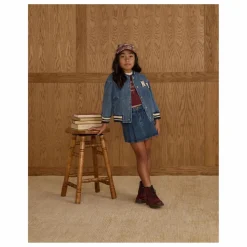 Enfant Rylee + Cru Manteaux, Blousons|Bomber Varsity Mini |