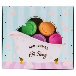 Oh Flossy Bombes de bain - Set de 7 Multicolore Sale