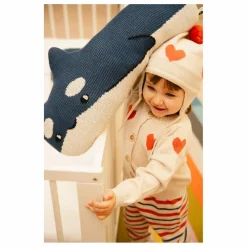 Sale Bayiri Bonnet Dancing Hearts Mérinos | Ecru