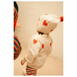 Sale Bayiri Bonnet Dancing Hearts Mérinos | Ecru