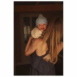 Hvid Bonnet Fonzie Laine Mérinos | Bleu Clair