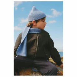 Hvid Bonnet Fonzie Laine Mérinos | Bleu Clair