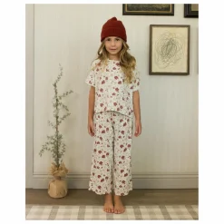 Hot Rylee + Cru Bonnet Maille Côtelé | Rouge