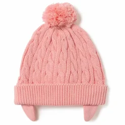 New garbo&friends Bonnet Maille Mini | Rose