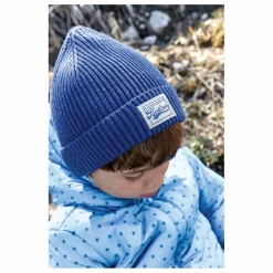 Enfant Bonton Bonnet Myrtille Laine Mérinos |
