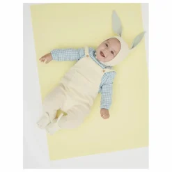 Meri Meri Bonnet oreilles de lapin en coton bio Vert Menthe Clearance