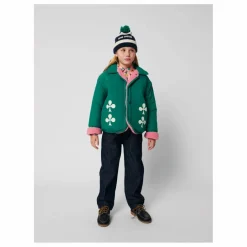 Enfant Bobo Choses Accessoires De Mode|Bonnet Pompom Rayé Fibres Recyclées |