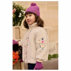 Louise Misha Bonnet Pompon Laine | Framboise Outlet