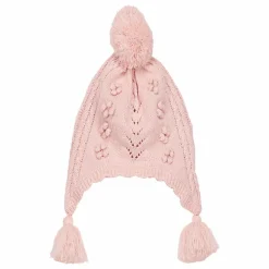 Online Louise Misha Bonnet Pompons Isolina | Rose pâle