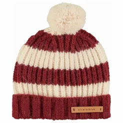 Online Piupiuchick Bonnet Rayé Laine | Bordeaux