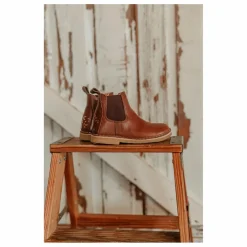 New Petit Nord Boots Ankle Owl - Collection Uniqua | Marron