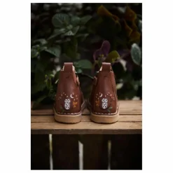 New Petit Nord Boots Ankle Owl - Collection Uniqua | Marron