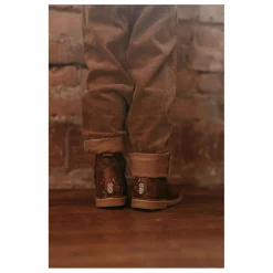 New Petit Nord Boots Ankle Owl - Collection Uniqua | Marron