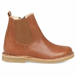 Clearance Petit Nord Boots Ankle Zip | Cognac