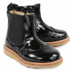 Enfant Young Soles Boots, Bottes|Boots, Bottes|Boots Chelsea Cuir Vernis Francis |