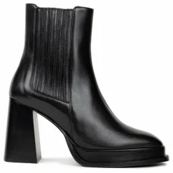 Sale Bobbies Boots Deva Cuir d'Agneau | Noir