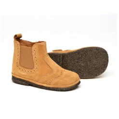New Pèpè Boots en Daim Zip | Caramel