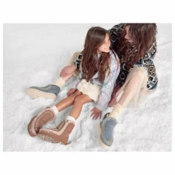 Mou Boots Eskimo Strass Suède | Camel Sale