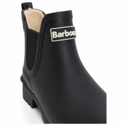 Femme Barbour Boots Fourrées Chelsea Kirkton Caoutchouc |