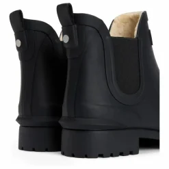 Femme Barbour Boots Fourrées Chelsea Kirkton Caoutchouc |