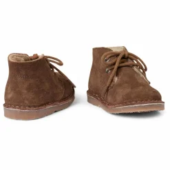 Hot Petit Nord Boots Fourrées Desert Winter Lace | Marron