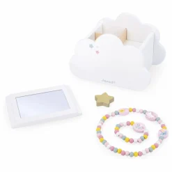 Janod Boîte à bijoux Licorne Blanc