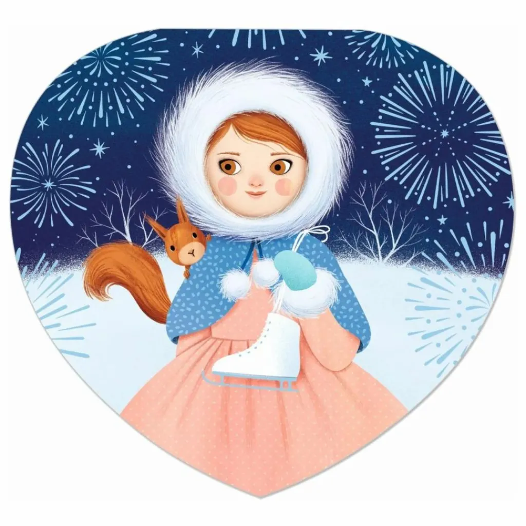 Enfant Djeco Boîte à bijoux Patineuse |