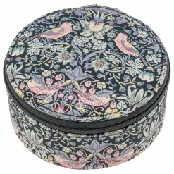 Bon Dep Boîte à Bijoux Ronde MW Liberty Strawberry Thief | Noir Hot