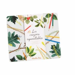 Moulin Roty Loisirs Créatifs|Boîte 24 crayons aquarellables