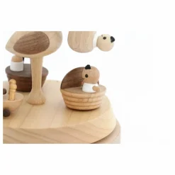 Wooderful life Boîte à musique Cigogne Beige Sale