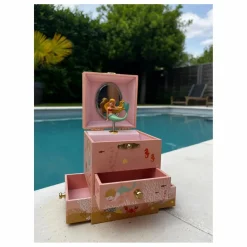Sale Trousselier Boîte à musique Sirène | Rose