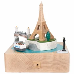 Wooderful life Boîte à musique Tour Eiffel Bleu Clearance