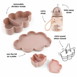 Enfant Done by deer Boîte à repas et sa gourde |