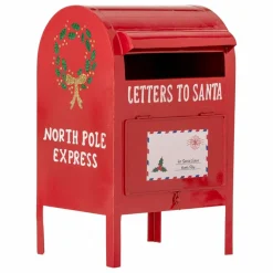 Bloomingville Boîte aux lettres décorative Carlo | Rouge