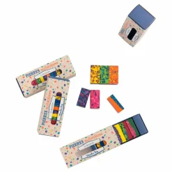 Moulin Roty Boîte de 6 pierres de cire à dessiner Multicolore Best