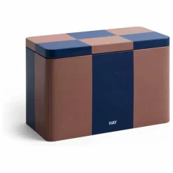 New Hay Boîte de rangement Tin | Marron