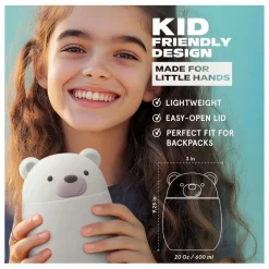 Sale Asobu Boîte repas isotherme Ours Blanc