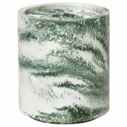 Ferm Living Salle De Bain|Boîte ronde à coton-tige avec couvercle Mist |