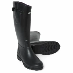 Aigle Bottes De Pluie ntine | Noir Discount