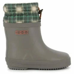 Best Bonton Bottes de Pluie Ploc Fur | Vert kaki